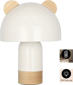 OTTO home Tischleuchte Alinn | Weiß
