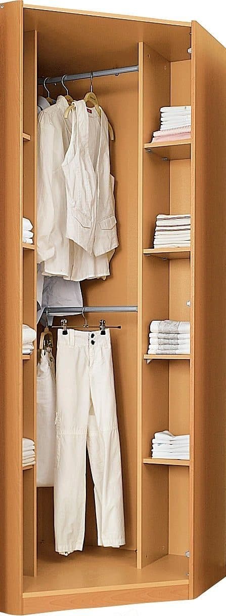 priess Eckkleiderschrank Bilbao | Weiß