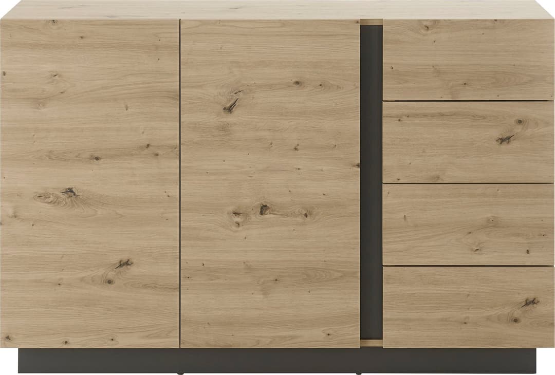 Home affaire Sideboard CLAiR Sideboard 53 | Holztöne