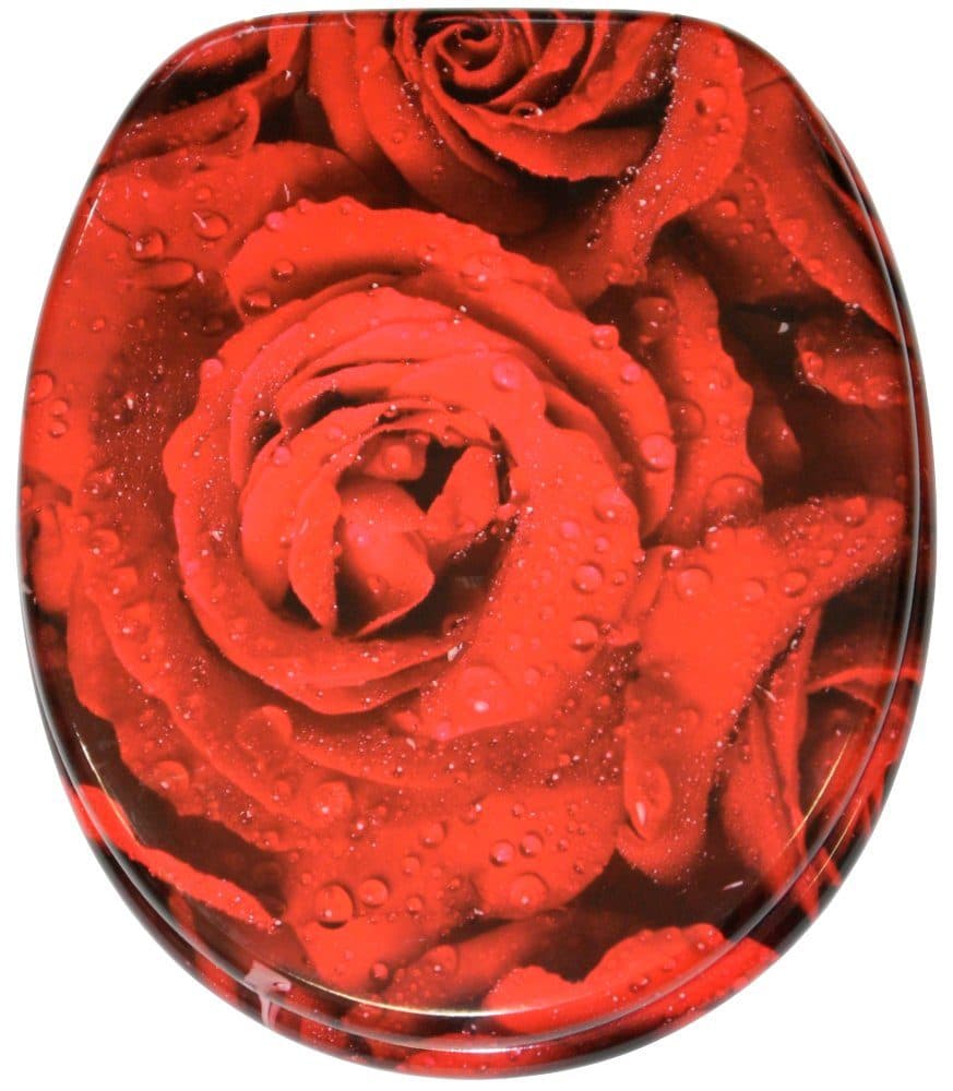 Sanilo WC-Sitz Rosen | Rot