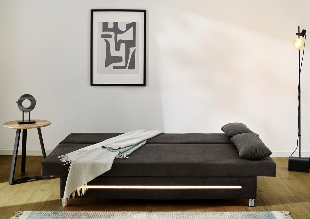 Jockenhöfer Gruppe Schlafsofa Sunrise | Grau