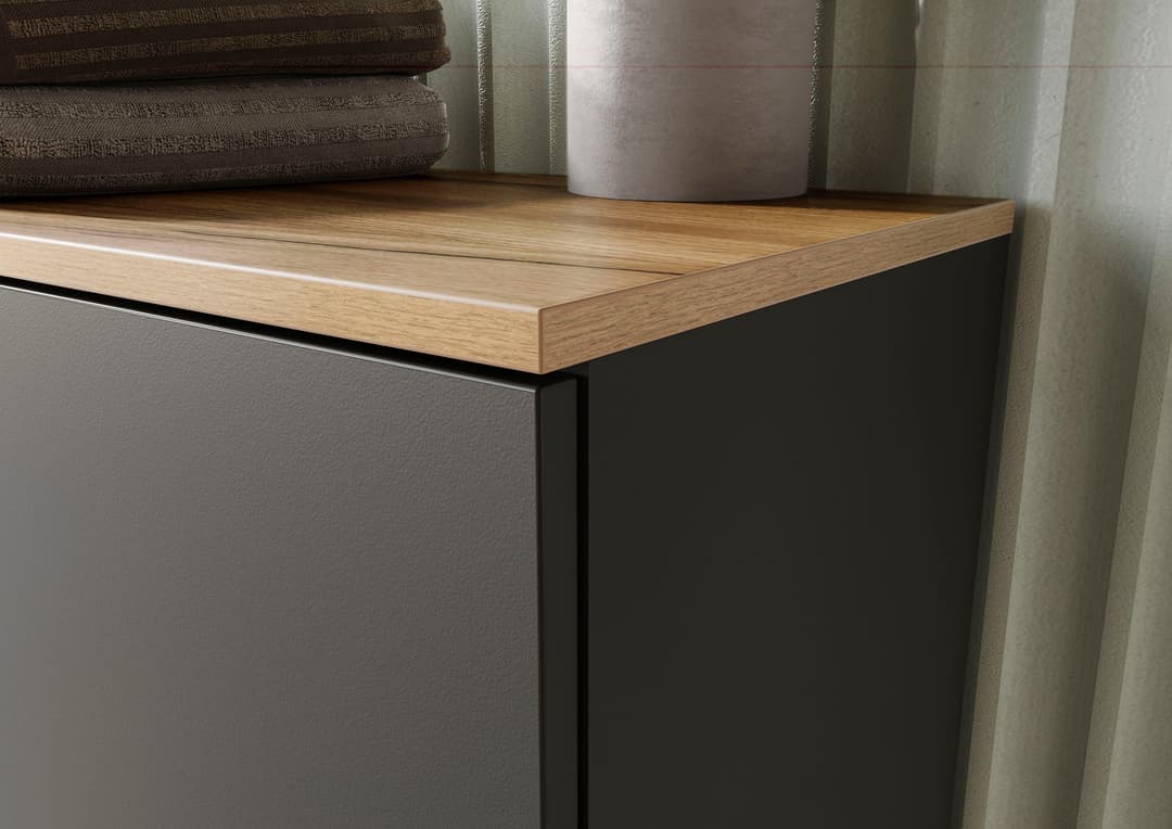 GERMANIA Hochschrank Yonkers | Braun