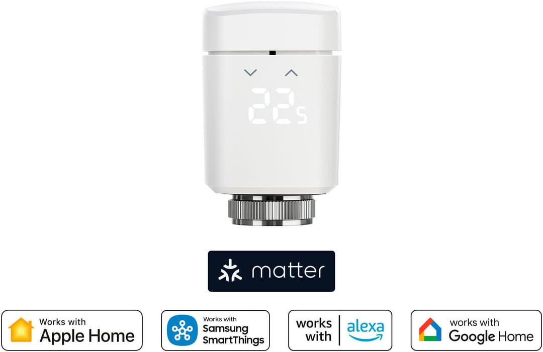 EVE Heizkörperthermostat Thermo (Matter) | Weiß