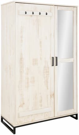 OTTO home Garderobenschrank Santos | Weiß