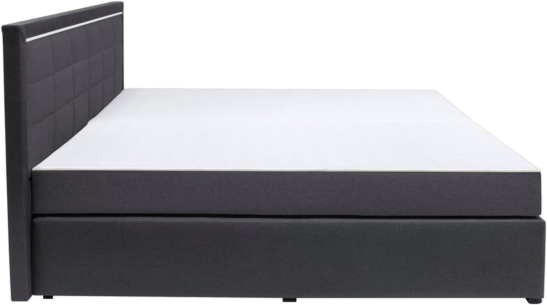 COLLECTION AB Boxspringbett Athena | Grau
