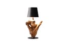 SalesFever LED Tischleuchte Akku | Braun 2
