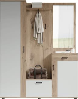 HBZ Kompaktgarderobe Jens | Holztöne