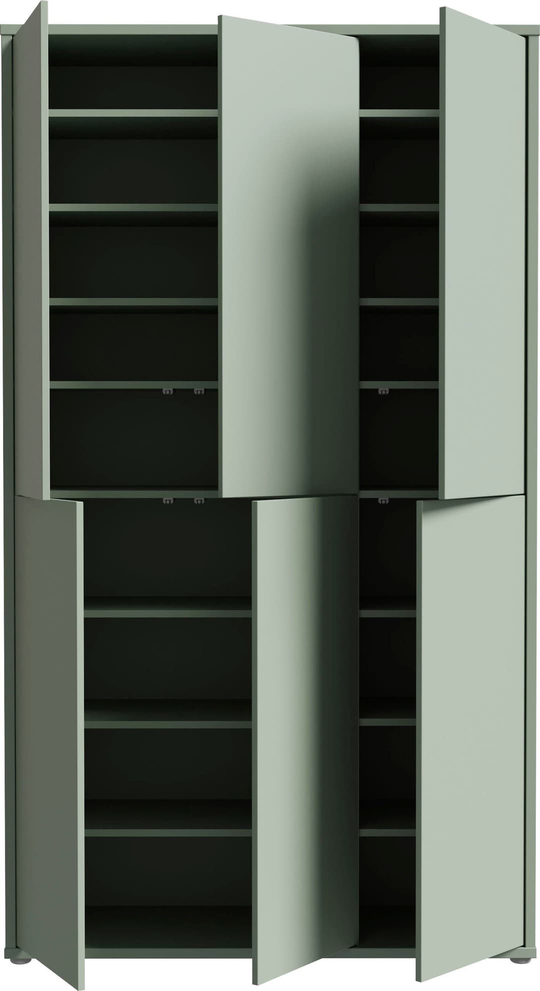 FORTE Schuhschrank Alice Springs | Grün