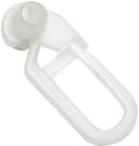 GARDINIA Rollringe Thasos | Weiß