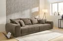 Jockenhöfer Gruppe Big-Sofa Moldau XXL | Braun