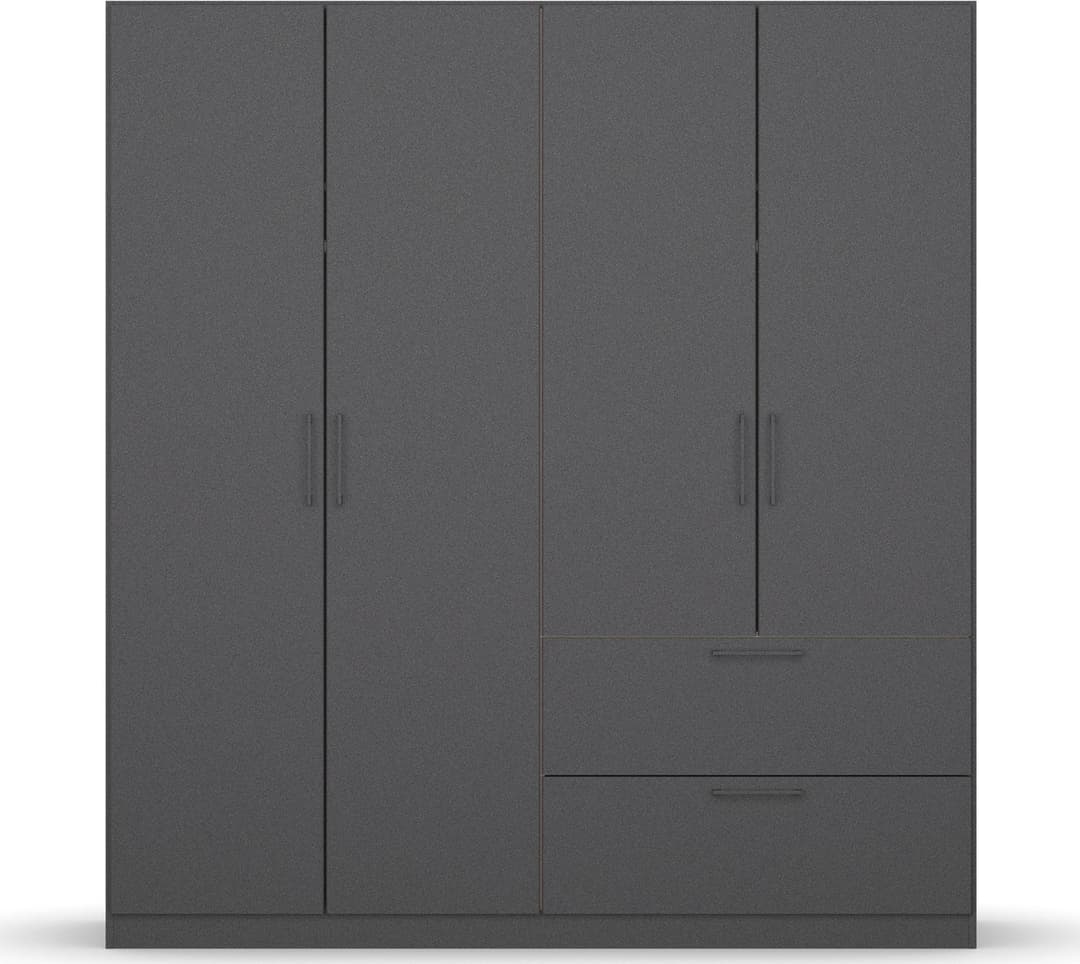 OTTO home CHALLENGER Drehtürenschrank | Grau