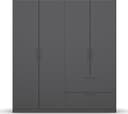 OTTO home CHALLENGER Drehtürenschrank | Grau 3