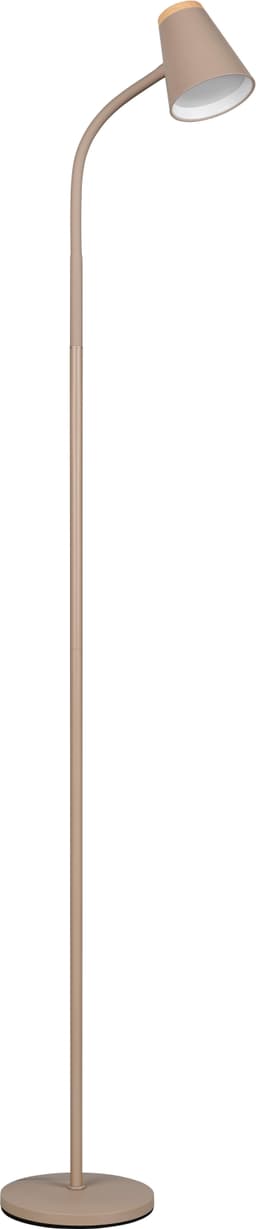 Reality Leuchten LED Stehlampe PONGO | Beige