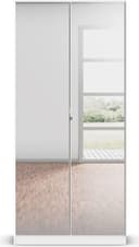 rauch Drehtürenschrank Reflect | Weiß 2