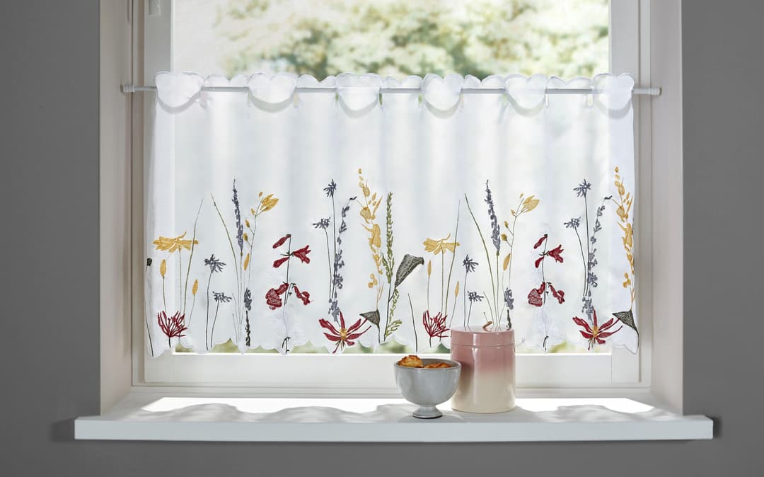 OTTO home Scheibengardine Bille | Mehrfarbig