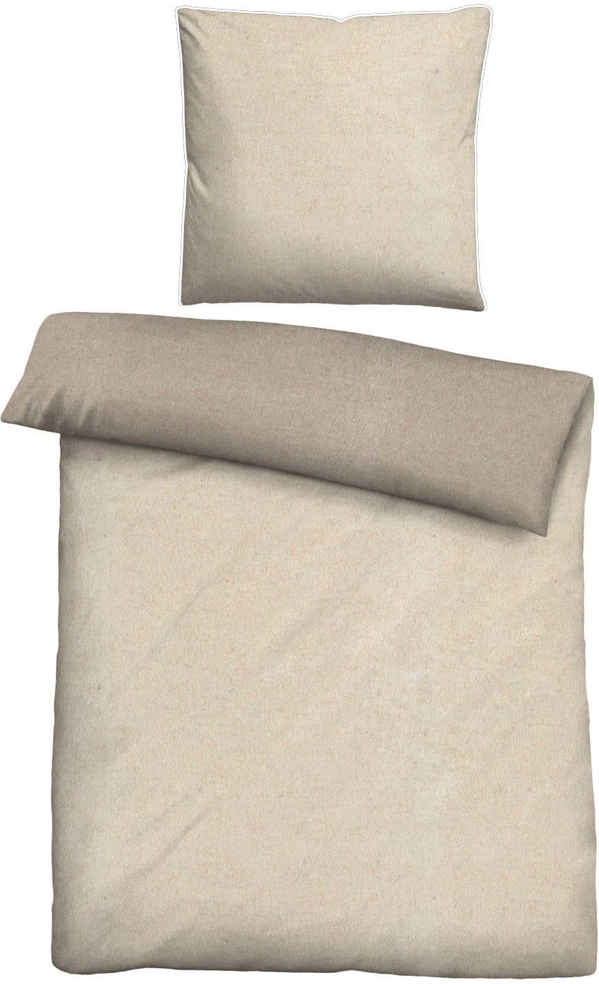 Biberna Wendebettwäsche Hermal | Beige