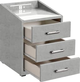 ED EXCITING DESIGN Nachtkonsole Moon | Grau