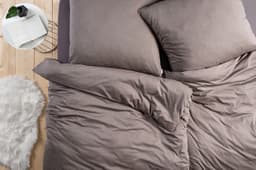 Estella Bettwäsche TAKOMA | Braun