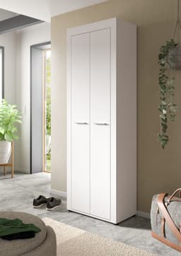 Home affaire Garderobenschrank AOSTA | Weiß