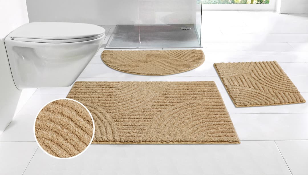 OTTO home Badematte Ognon | Beige