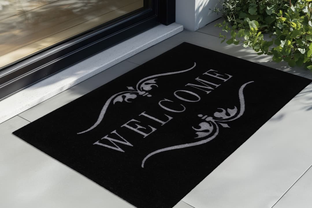 Kayoom Cosy Entry 125 Fußmatte | Schwarz