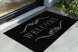 Kayoom Cosy Entry 125 Fußmatte | Schwarz