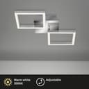 Briloner Leuchten LED Deckenleuchte 3207018 FRAME | Silber 5