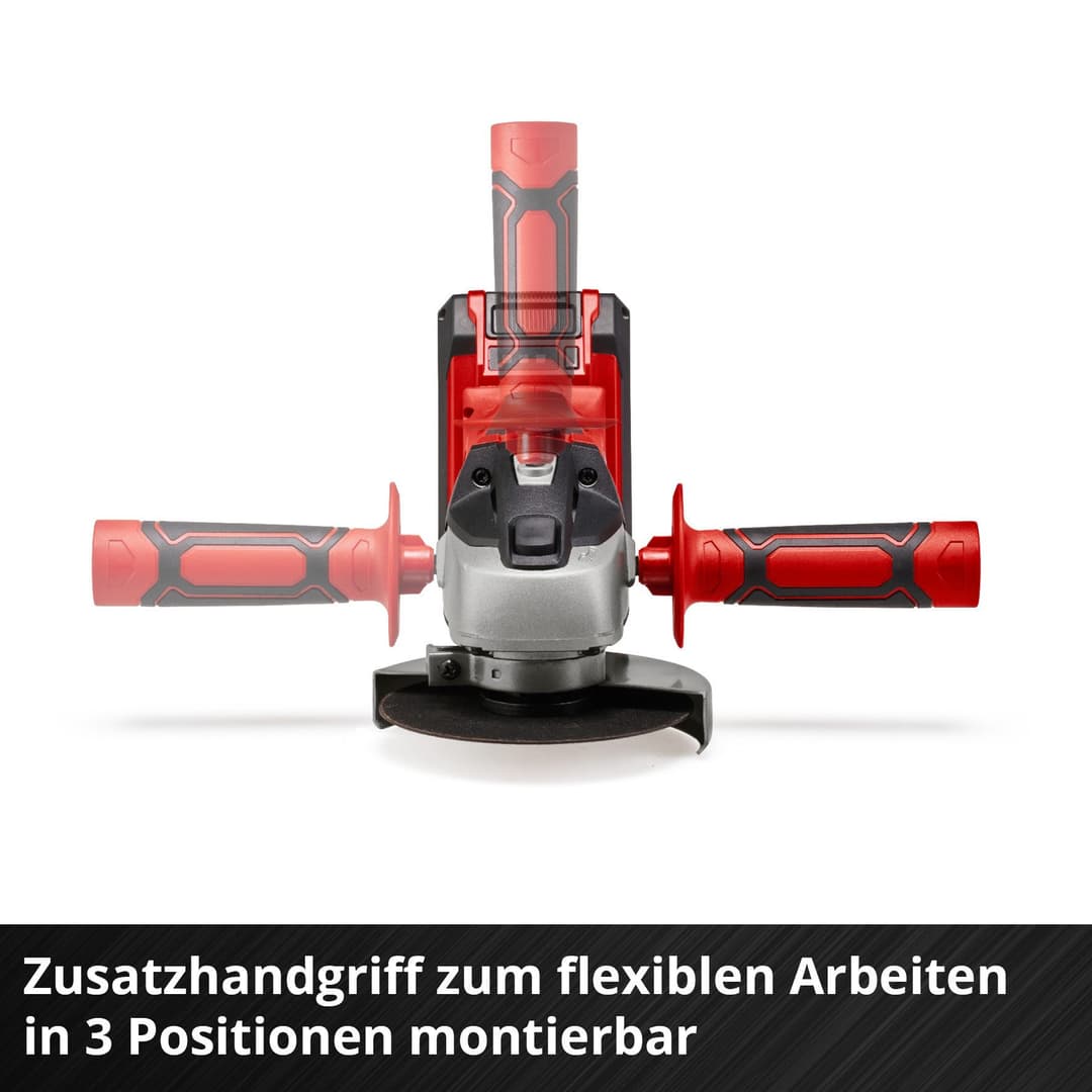 Einhell Akku-Winkelschleifer TC-AG 18/115 Li-Solo | Rot