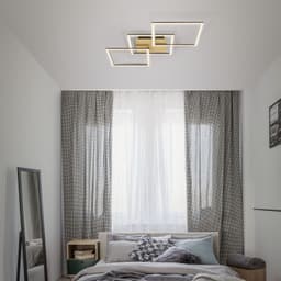 Briloner Leuchten Deckenleuchte Frame FRAME | Braun