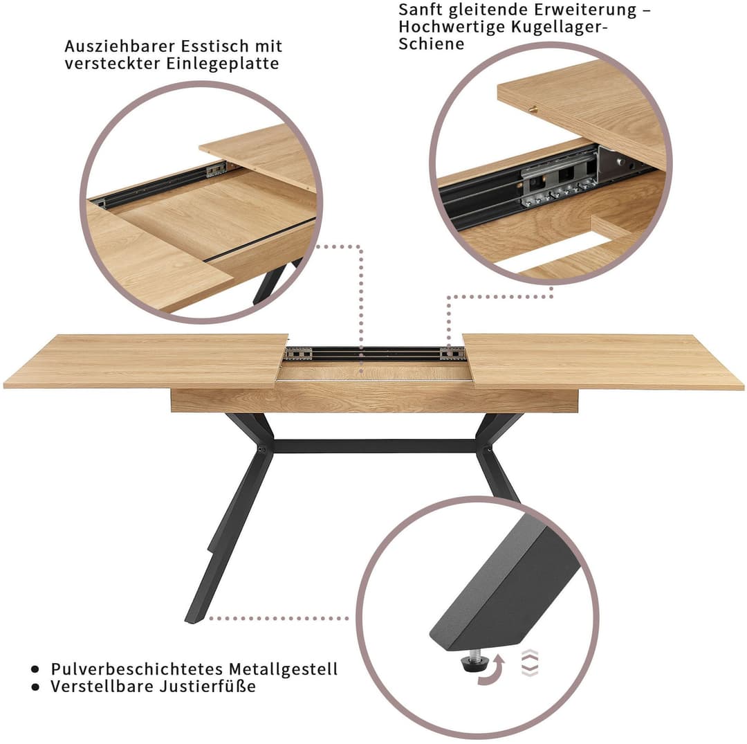 OTTO home Essgruppe Vendy | Holztöne