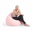 Sitting Point Sitzsack FLUFFY HEARTS XL | Rosa 2