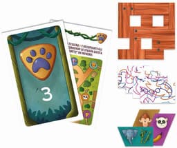 Clementoni Galileo Escape Game Junior Flucht aus dem Zoo | Mehrfarbig