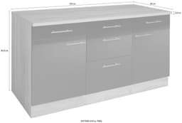 OPTIFIT Unterschrank Kalmar | Holztöne