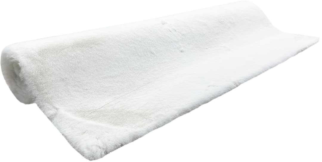 OTTO home Fellteppich Rabbit Kunstfell | Weiß