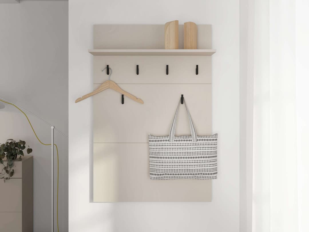Home affaire Garderobenpaneel Rathlin | Beige