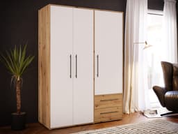 FORTE Kleiderschrank Mokkaris | Holztöne