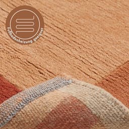 LUXOR living Wollteppich India | Orange