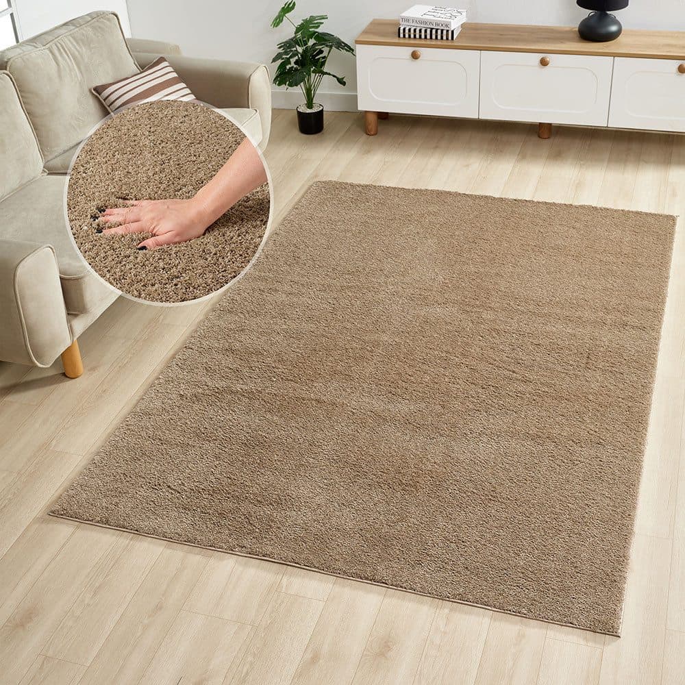 OTTO home Teppich Lilari Shaggy Premium | Beige