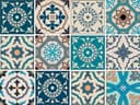 Home affaire Fliesenaufkleber Ornamente | Mehrfarbig
