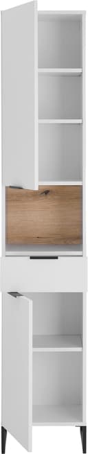 BASIC by Balculina Hochschrank Denver | Weiß 4