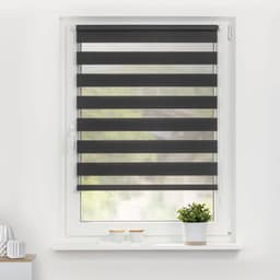 Doppelrollo Duo Rollo Klemmfix | Grau