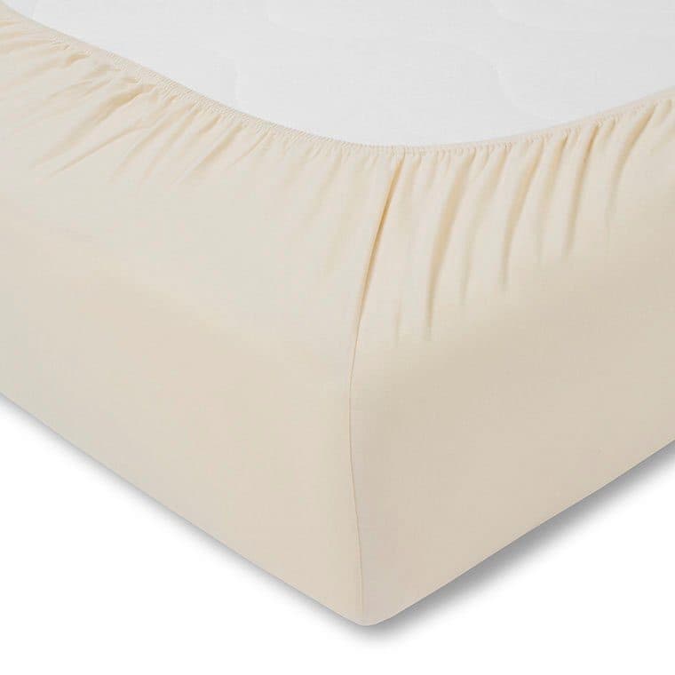 Estella Jersey-Stretch Spannbettlaken | Beige