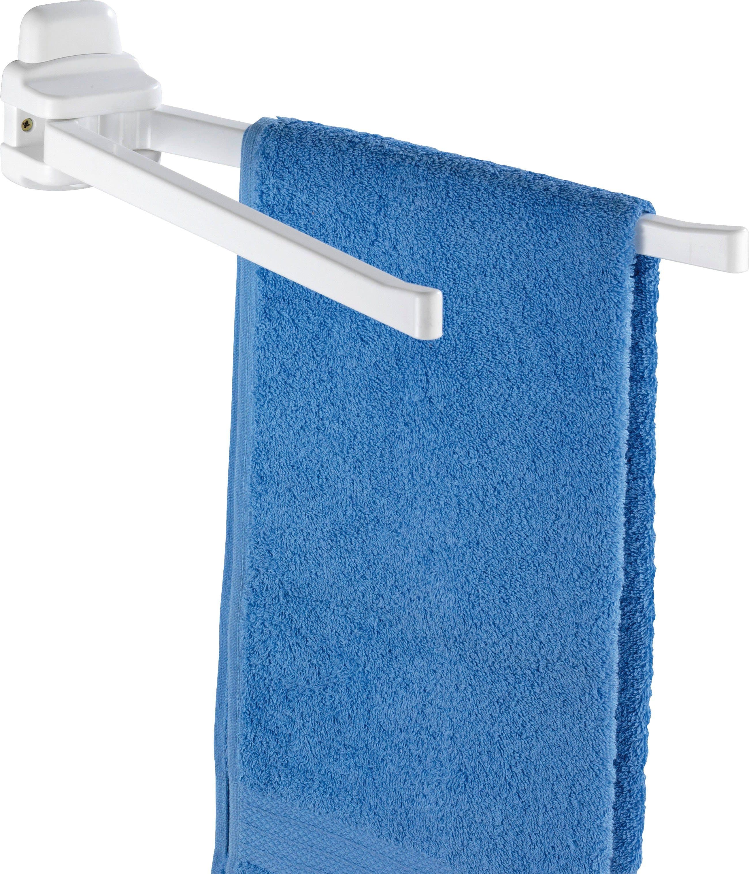 WENKO Handtuchhalter Pure | Weiß