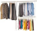 Wenko Teleskopregal Garderobe | Silber