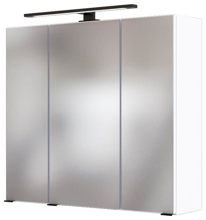 welltime Spiegelschrank Luena | Weiß