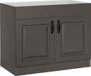 wiho Küchen Spülenschrank Erla | Grau