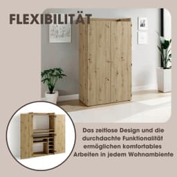 byLIVING Sekretär Janne | Holztöne