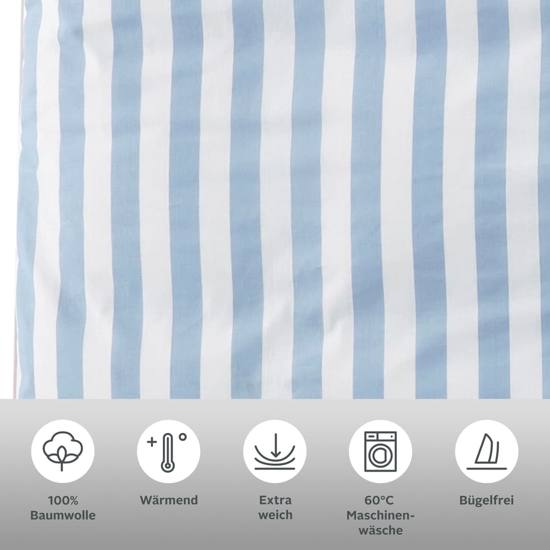 OTTO home Wendebettwäsche Greta | Blau