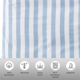 OTTO home Wendebettwäsche Greta | Blau