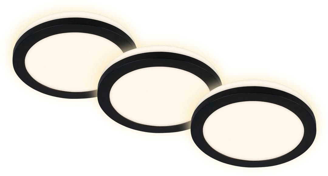 Briloner Leuchten LED Einbauleuchten | Schwarz